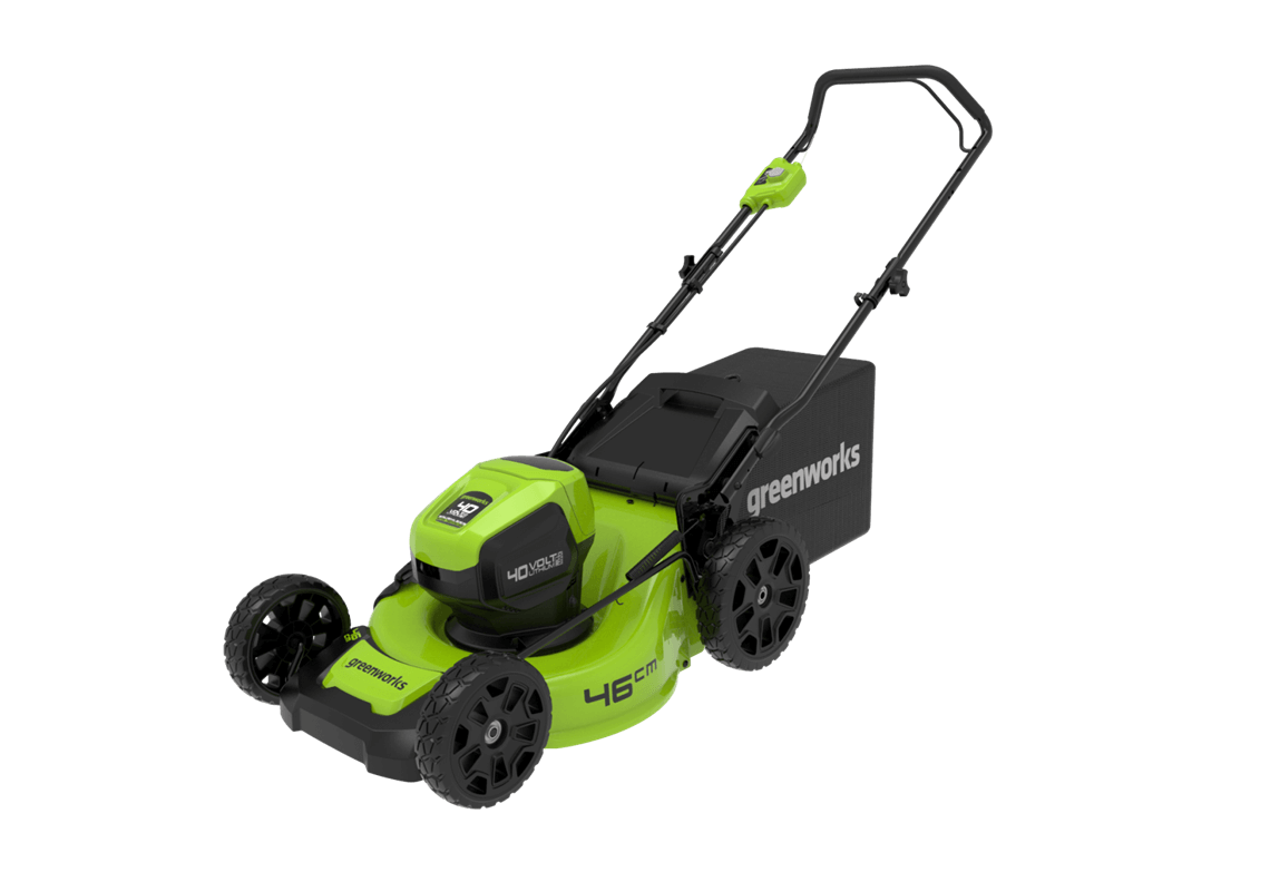 40V kosilnica 46cm z brezkrtačnim DIGIPRO motorjem s 4Ah baterijo in polnilcem
