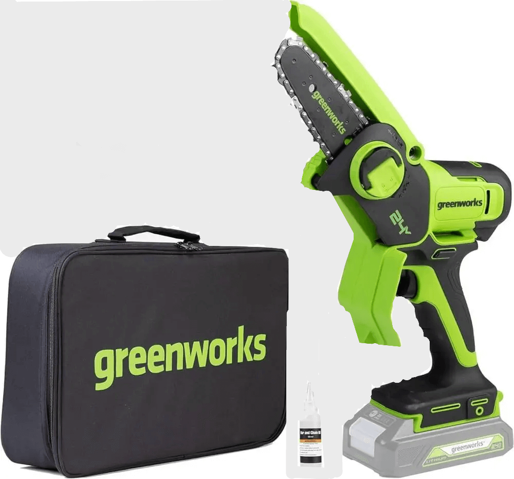 24V enoročna verižna žaga