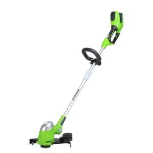 40V kosilnica z nitko 1,6mm z 2Ah baterijo in polnilcem