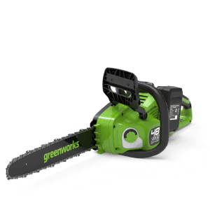 2x 24V  brezkrtačna verižna žaga 36cm z 2x 4Ah baterijo in polnilnikom GD24X2CS36K4X