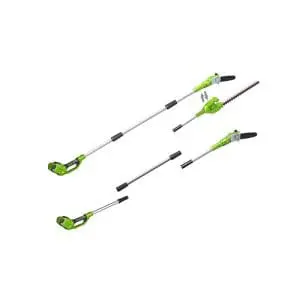 40V višinska žaga 20cm in višinske škarje 51cm