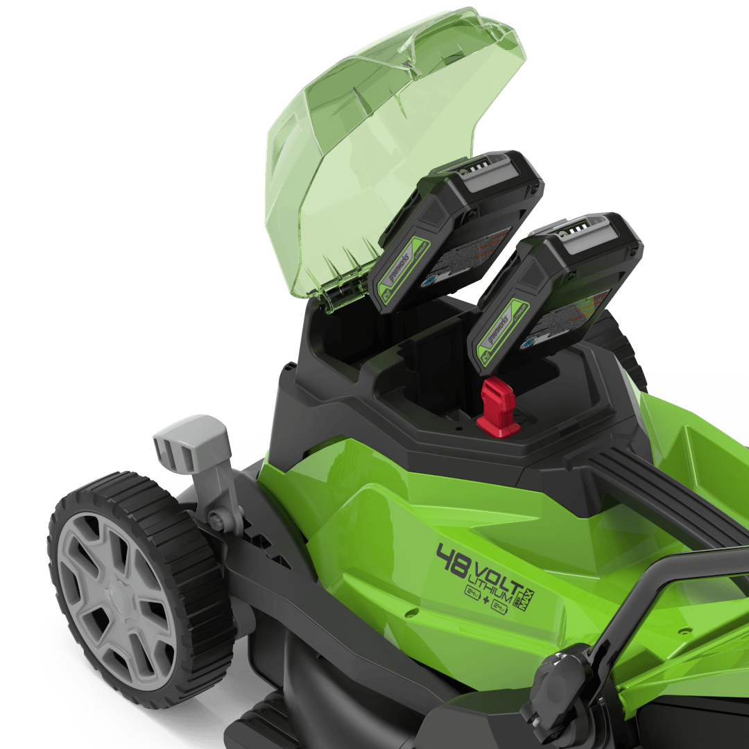 AKUMULATORSKA KOSILNICA GREENWORKS 48V 36CM 2 X 2AH BATERIJA IN POLNILNIK+NITNA KOSILNICA.