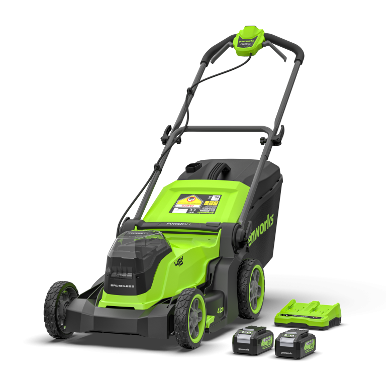 48v (2x24V) 41cm kosilnica z 2 x 4Ah baterijo in polnilcem