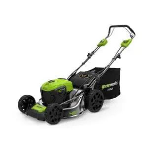 40V kosilnica 46cm samohodna z brezkrtačnim DIGIPRO motorjem z 4Ah baterijo in polnilcem