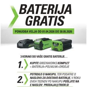 Komplet 48V(2x24V) kosilnica 36cm GEN2 )+ nitkarica 25cm + 2x4Ah baterija in polnilnik G24X2LM36LT25K2X