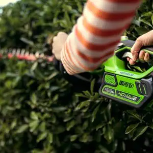 40V škarje za živo mejo 61cm z 2Ah baterijo in polnilcem