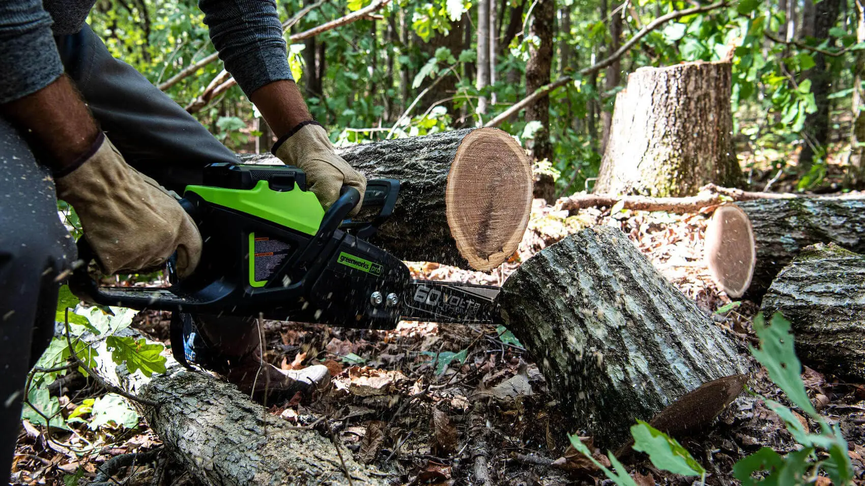 60V verižna žaga 40cm z brezkrtačnim DIGIPRO motorjem