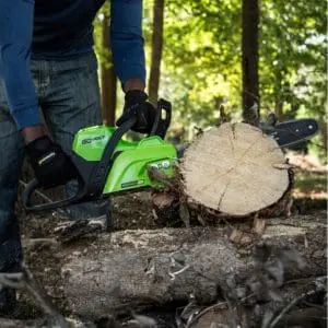 60V verižna žaga 40cm z brezkrtačnim DIGIPRO motorjem