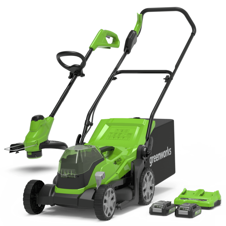 AKUMULATORSKA KOSILNICA GREENWORKS 48V 36CM 2 X 2AH BATERIJA IN POLNILNIK+NITNA KOSILNICA.