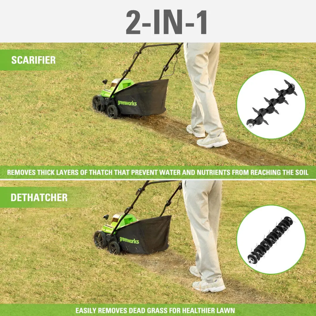 40V - 38 cm Prezračevalnik trate