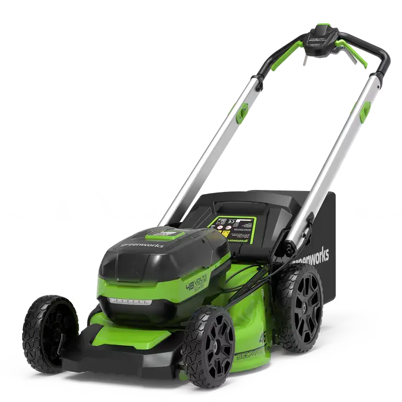 2x24V kosilnica 46cm SAMOHODNA z brezkrtačnim DIGIPRO motorjem z 2x4Ah baterijo in polnilnikom Gen ll