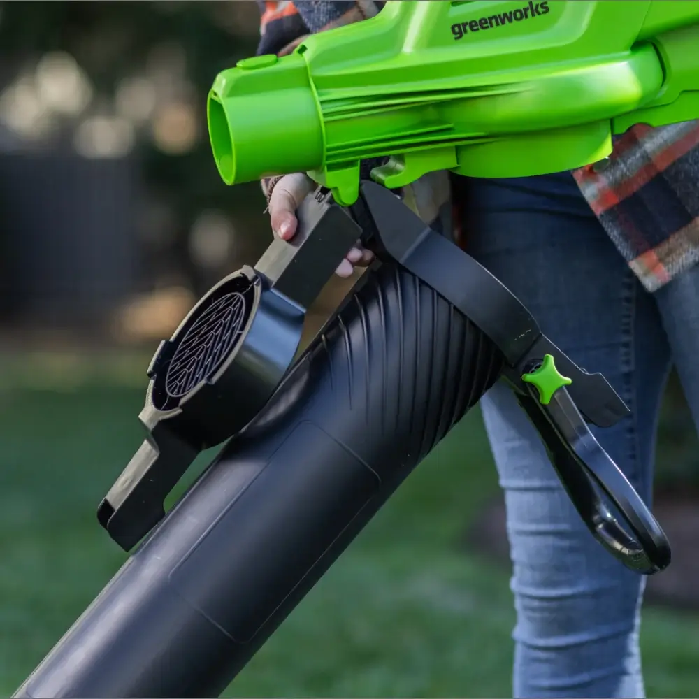 POWERALL 48V (24V x 2) puhalnik/sesalnik listja 386 km/h Gen II - 2x 4Ah