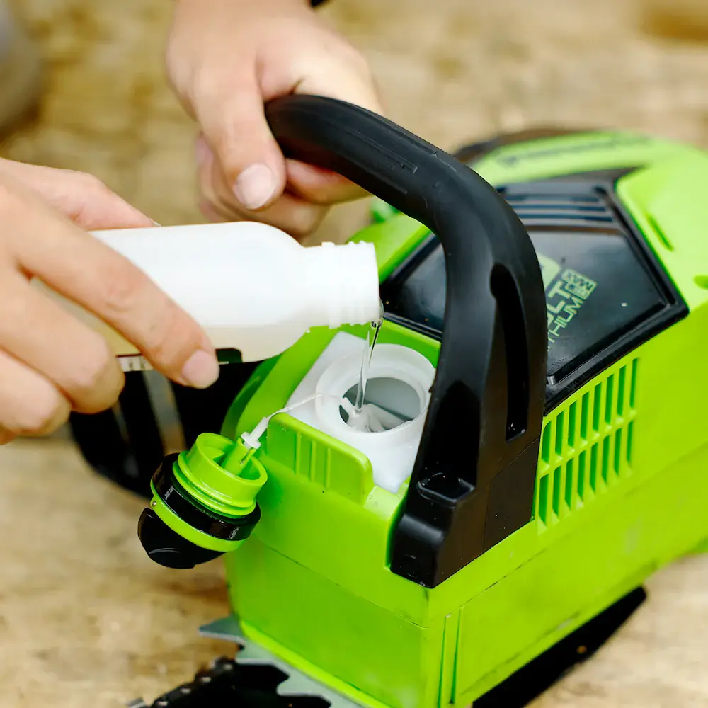 40V 1,8kw verižna žaga 40cm z brezkrtačnim DIGIPRO motorjem